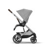 Cybex Balios S Lux 2025 - прогулочная коляска, всесезонная, с большими колесами, телескопическая регулировка ручки, большая корзина до 10 кг • SLV Stone Grey