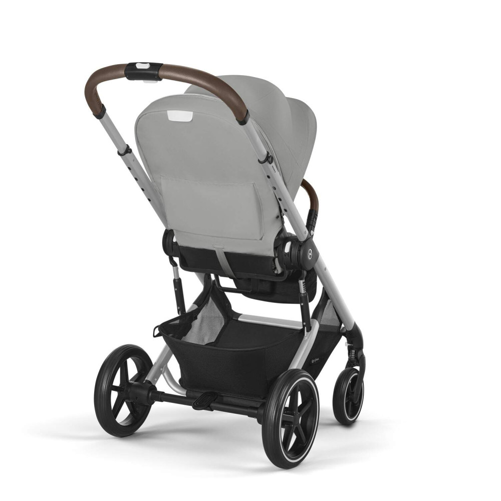 Cybex Balios S Lux 2025 - прогулочная коляска, всесезонная, с большими колесами, телескопическая регулировка ручки, большая корзина до 10 кг • SLV Stone Grey Cybex Balios S Lux 2025 - прогулочная коляска, всесезонная, с большими колесами, телескопическая регулировка ручки, большая корзина до 10 кг • SLV Stone Grey