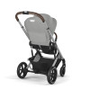 Cybex Balios S Lux 2025 - прогулочная коляска, всесезонная, с большими колесами, телескопическая регулировка ручки, большая корзина до 10 кг • SLV Stone Grey