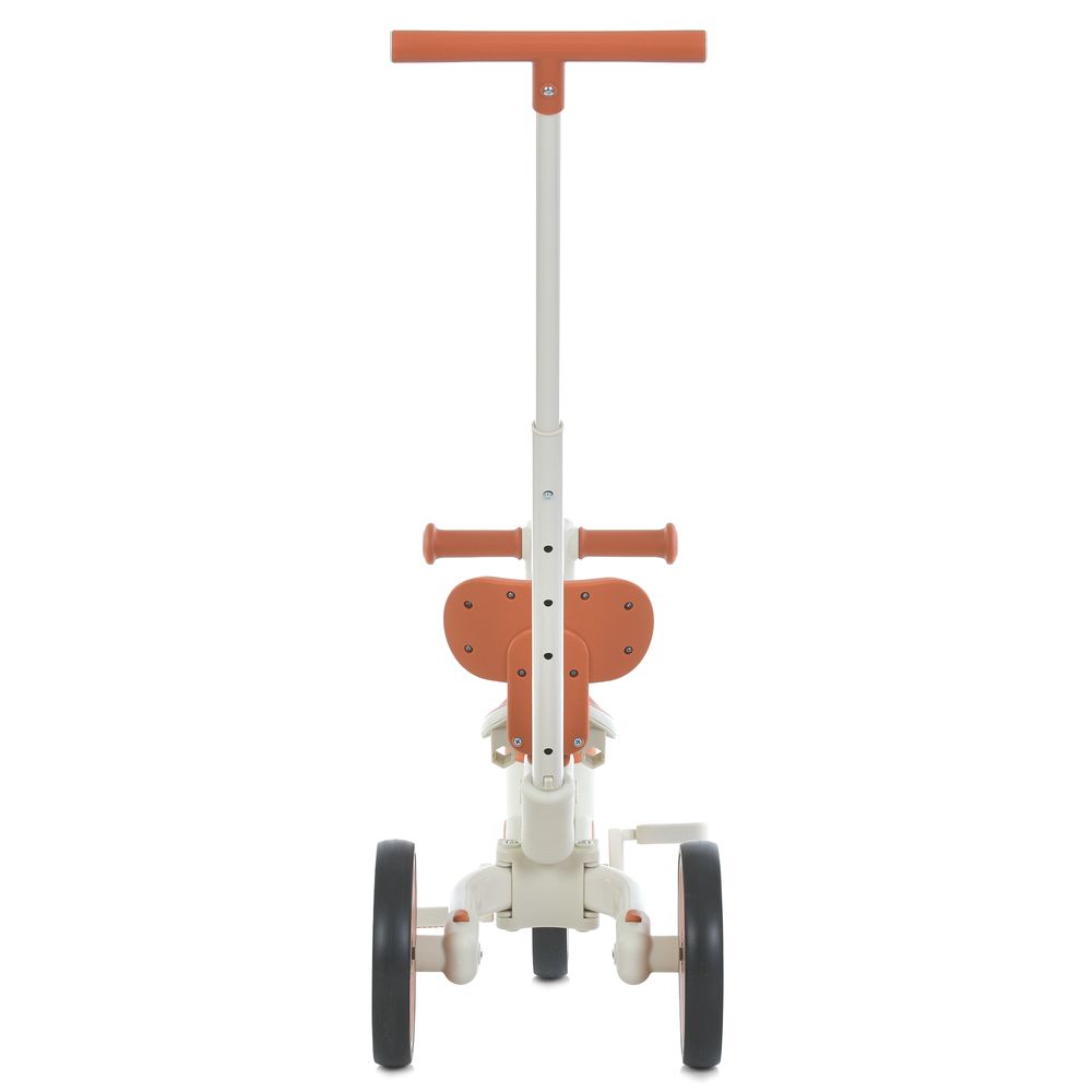 El Camino Foldi ME 1202 - детский трехколесный велосипед-трансформер 3в1, с родительской ручкой, беговел (от 18 месяцев до 5 лет / до 30 кг) • Сinnamon Beige