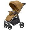 Carrello Bravo 2025 CRL-8512PU - прогулянкова коляска з великими гумовими колесами, всесезонний візок, захист від сповзання, ручка регулюється по висоті, зручна система складання • Mango Orange