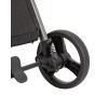 Carrello Bravo 2025 CRL-8512PU - прогулянкова коляска з великими гумовими колесами, всесезонний візок, захист від сповзання, ручка регулюється по висоті, зручна система складання • Mango Orange