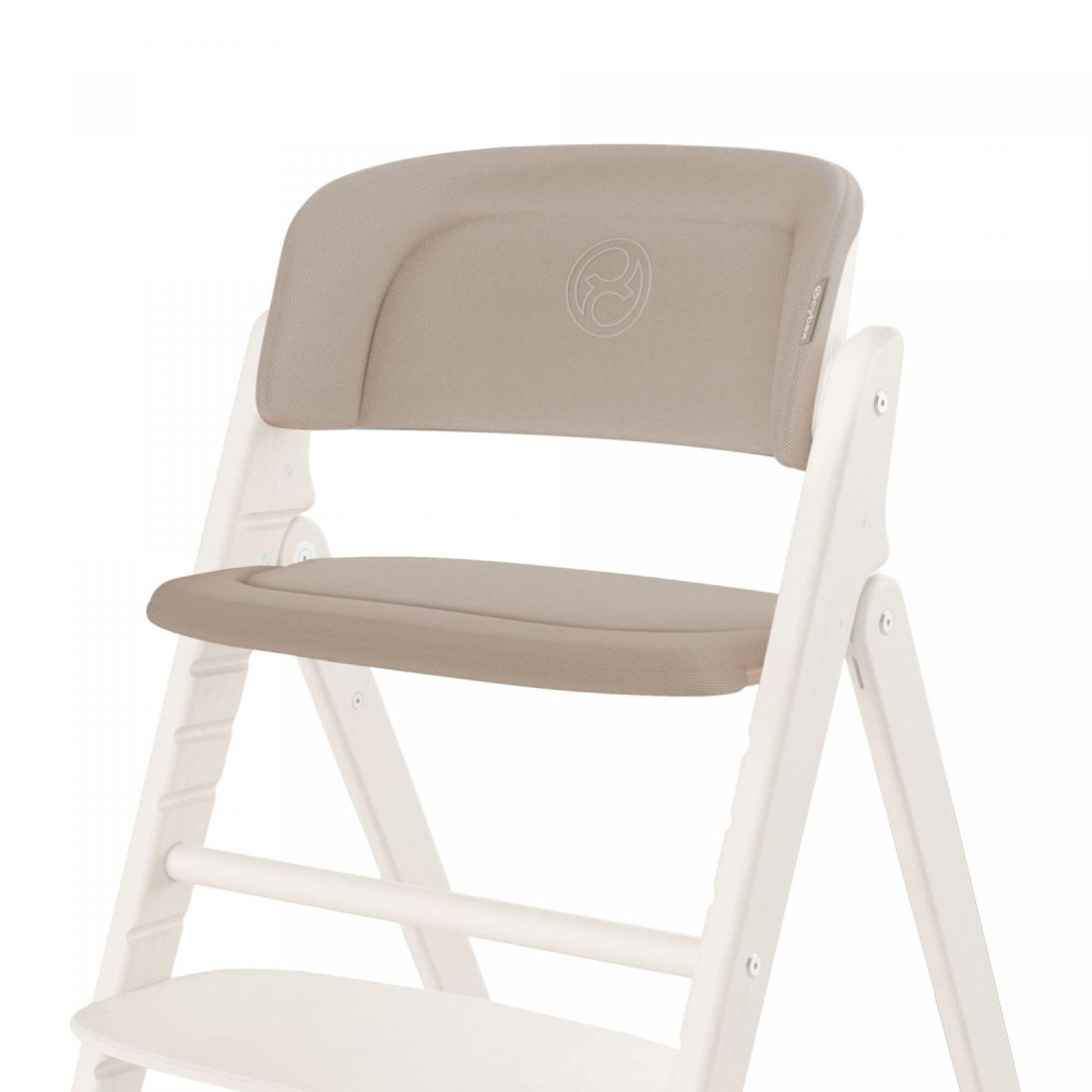 Cybex Click&Fold - набор мягких вкладышей для стульчика Cybex Click & Fold обеспечивает дополнительный комфорт • Almond Beige