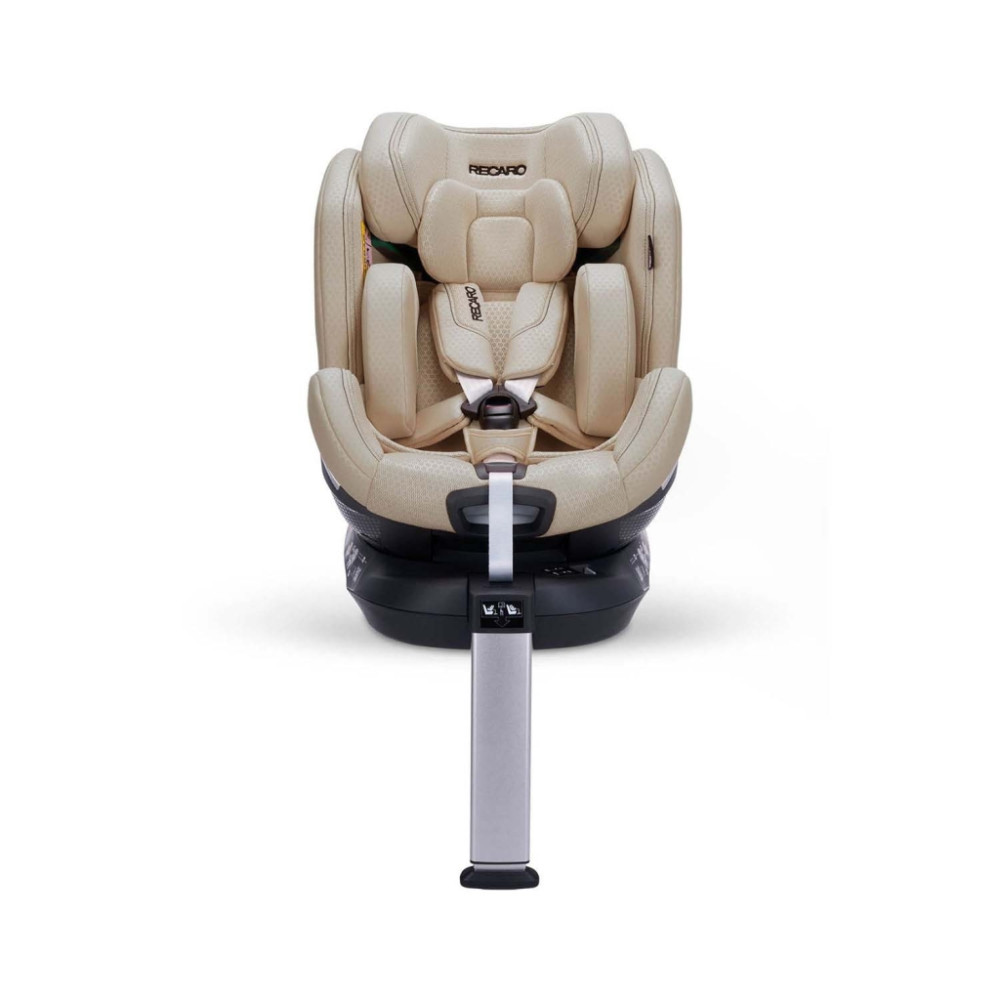 Recaro Xenon 1 - поворотное (360°) автокресло для детей (от рождения до 7 лет / 40 - 125 см), крепление ISOFIX • Elegant Beige
