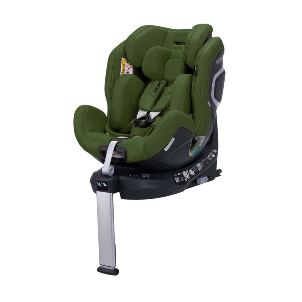 Recaro Xenon 1 - поворотное (360°) автокресло для детей (от рождения до 7 лет / 40 - 125 см), крепление ISOFIX • Epic Green