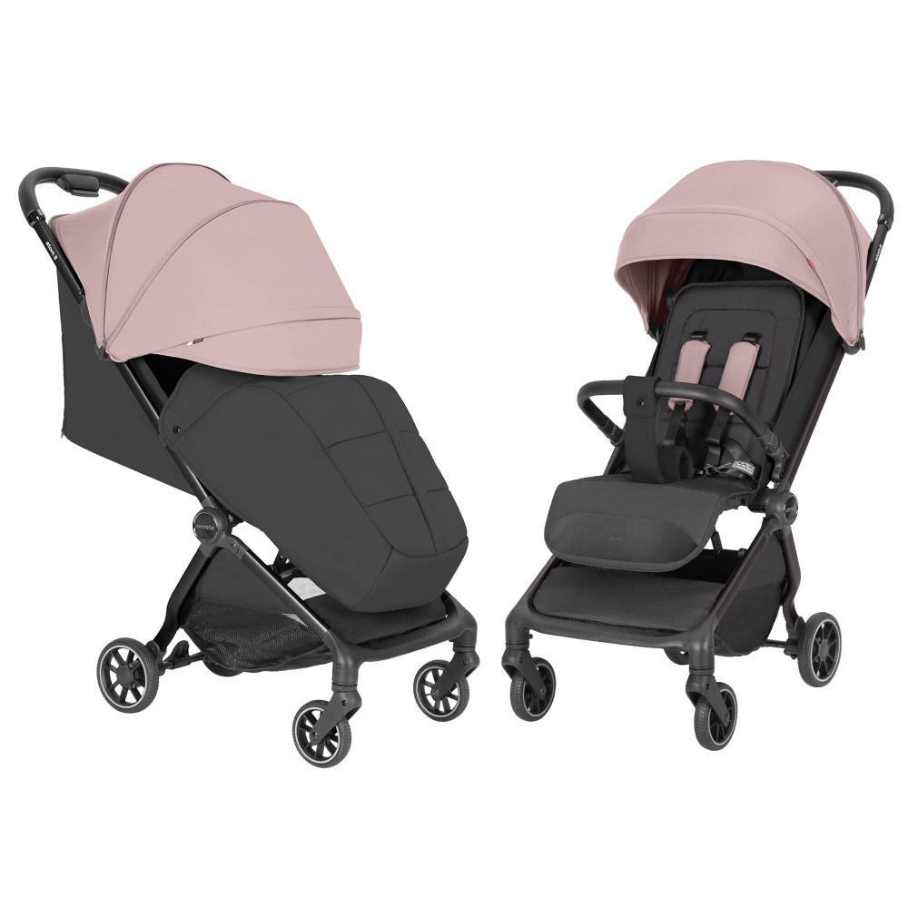 Carrello Atom S CRL-5526 - прогулочная коляска с автоматическим складыванием, для путешествий, компактная, рюкзак для транспортировки в комплекте • Blossom Pink Carrello Atom S CRL-5526 - прогулочная коляска с автоматическим складыванием, для путешествий, компактная, рюкзак для транспортировки в комплекте • Blossom Pink