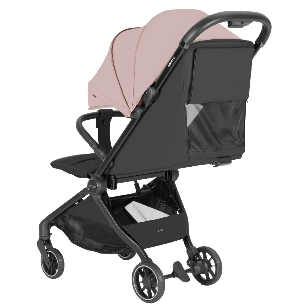 Carrello Atom S CRL-5526 - прогулочная коляска с автоматическим складыванием, для путешествий, компактная, рюкзак для транспортировки в комплекте • Blossom Pink Carrello Atom S CRL-5526 - прогулочная коляска с автоматическим складыванием, для путешествий, компактная, рюкзак для транспортировки в комплекте • Blossom Pink