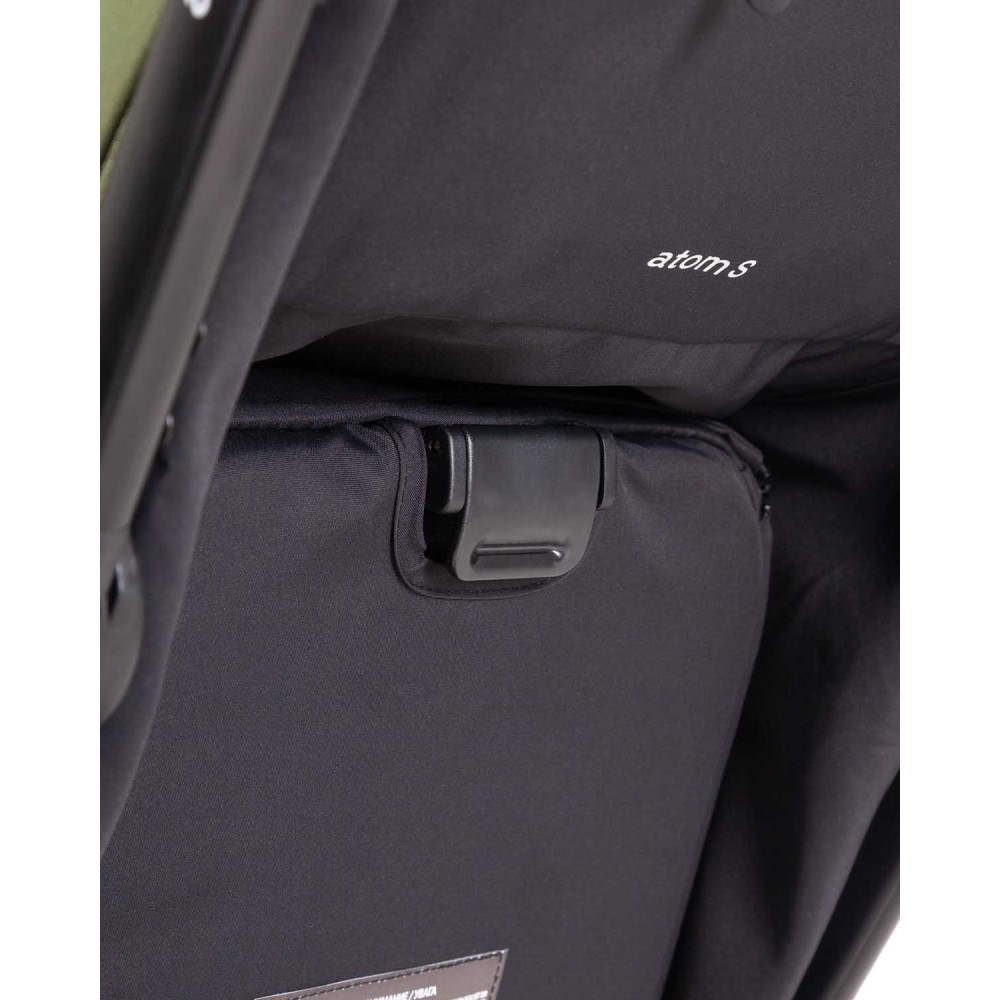 Carrello Atom S CRL-5526 - прогулянкова коляска з автоматичним складанням, компактний візок для подорожей, рюкзак для транспортування в комплекті • Antique Green Carrello Atom S CRL-5526 - прогулянкова коляска з автоматичним складанням, компактний візок для подорожей, рюкзак для транспортування в комплекті • Antique Green