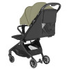 Carrello Atom S CRL-5526 - прогулянкова коляска з автоматичним складанням, компактний візок для подорожей, рюкзак для транспортування в комплекті • Antique Green