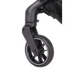 Carrello Atom S CRL-5526 - прогулянкова коляска з автоматичним складанням, компактний візок для подорожей, рюкзак для транспортування в комплекті • Antique Green