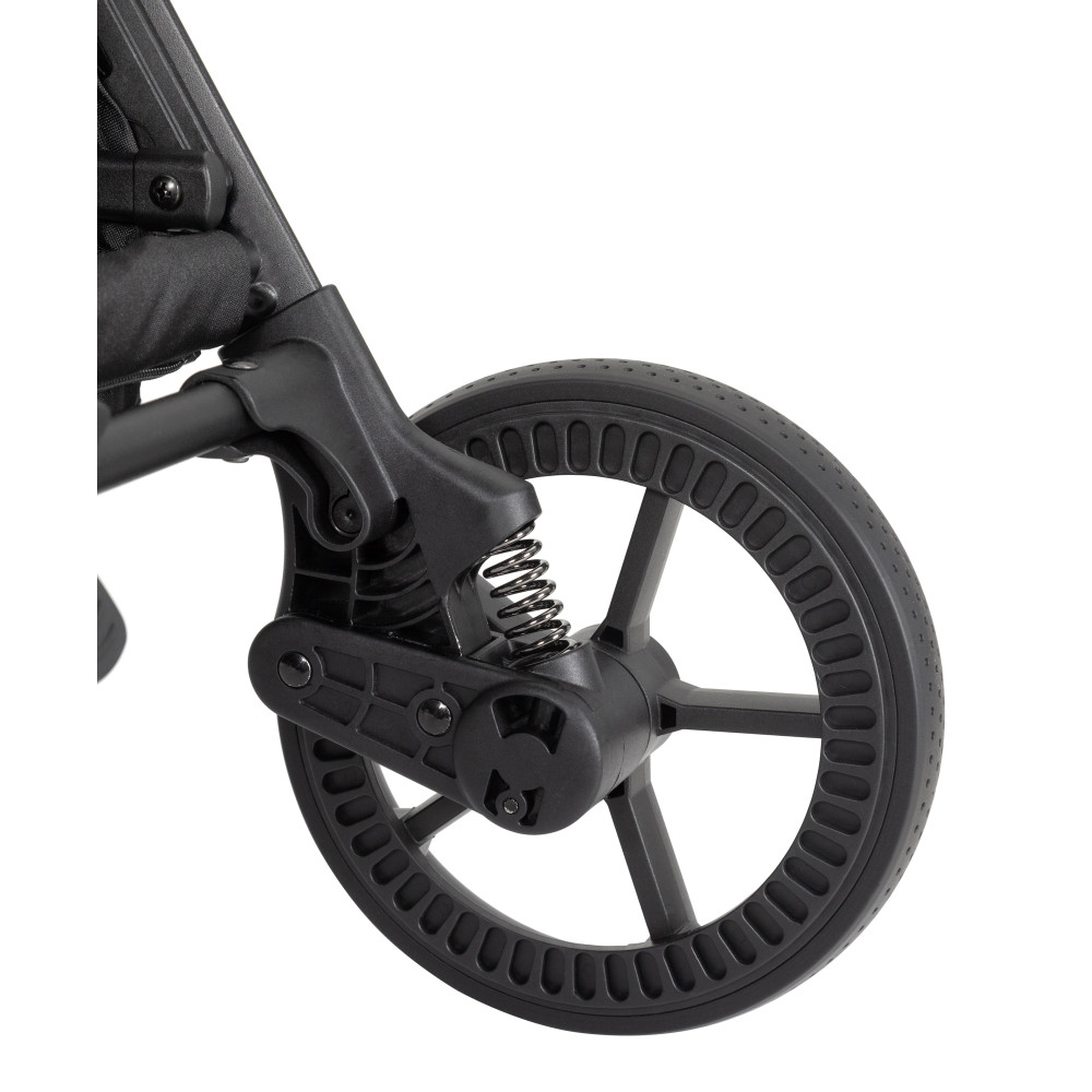 Carrello Nova Plus 2025 CRL-5524 - прогулочная коляска с автоматическим складыванием (увеличенные колеса, чехол на ножки с молнией) • Fleet Blue