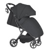 Carrello Nova Plus 2025 CRL-5524 - прогулочная коляска с автоматическим складыванием (увеличенные колеса, чехол на ножки с молнией) • Marengo Grey