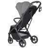 Carrello Nova Plus 2025 CRL-5524 - прогулочная коляска с автоматическим складыванием (увеличенные колеса, чехол на ножки с молнией) • River Grey