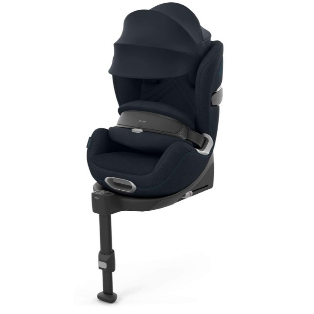Cybex Anoris T2 i-Size - автокресло для детей (от 15 месяцев до 7 лет / 76 - 125 см), встроенная подушка безопасности, крепление ISOFIX с упором в пол • Nautical Blue (Plus)