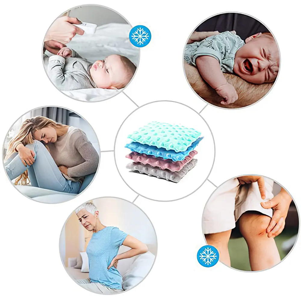 Грелка из вишневых косточек с ароматом лаванды BabyOno Мятный (796/04)