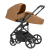 Carrello Alfa CRL-6522 - легкая детская коляска 2в1 с регулировкой высоты люльки и прогулочного сиденья (телескопическая ручка) • Honey Beige