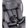 Carrello Meteorit+ CRL-17515 - детское автокресло i-Size (0 – 12 лет / 40 – 150 см) с функцией поворота 360 по ходу и против направления движения, боковая защита, крепление Isofix • Carbon Grey