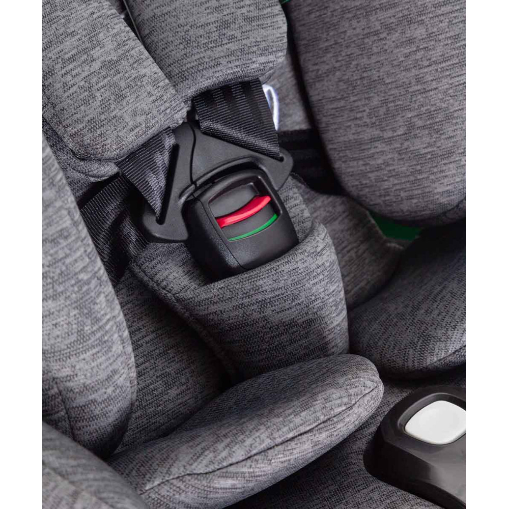 Carrello Meteorit+ CRL-17515 - детское автокресло i-Size (0 – 12 лет / 40 – 150 см) с функцией поворота 360 по ходу и против направления движения, боковая защита, крепление Isofix • Carbon Grey