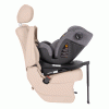 Carrello Meteorit+ CRL-17515 - детское автокресло i-Size (0 – 12 лет / 40 – 150 см) с функцией поворота 360 по ходу и против направления движения, боковая защита, крепление Isofix • Carbon Grey