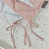 Бортик Маленька Соня Монако стьобаний на три сторони пудра