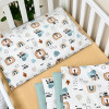 Змінна постіль Маленька Соня Baby Dream Леви з веселками Mint