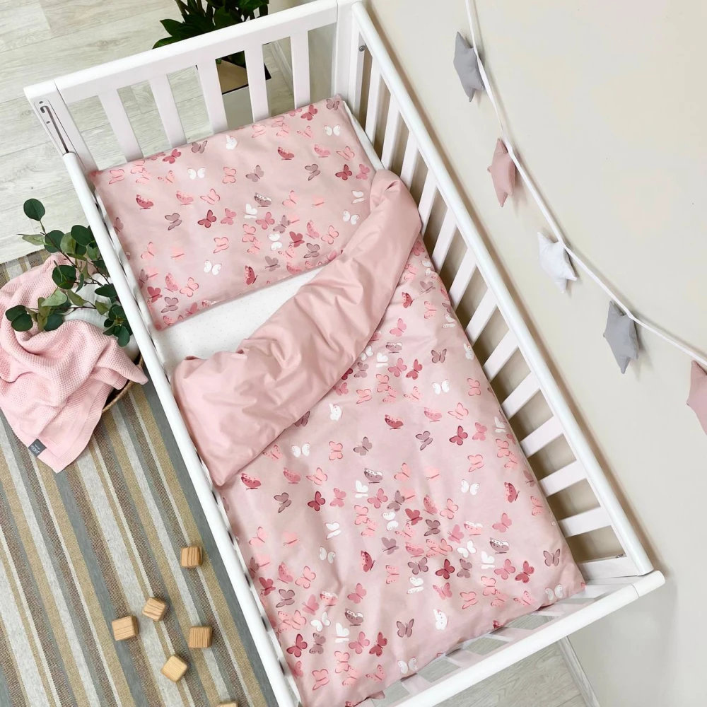Змінна постіль Маленька Соня Baby Dream Метелик Pink Mint