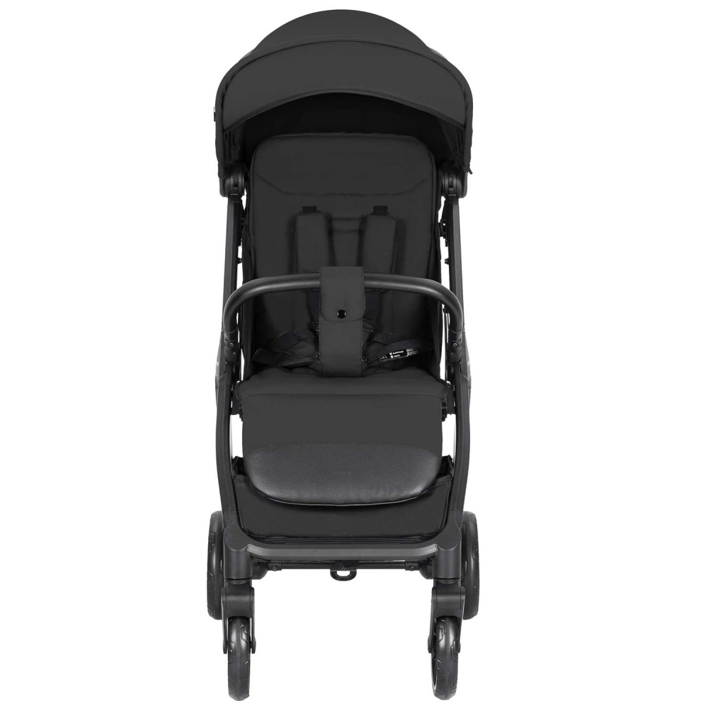 Carrello Forza CRL-5535 - легка прогулянкова коляска з автоматичним складанням, стильний міський візок • Espresso Black