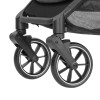 Carrello Forza CRL-5535 - легка прогулянкова коляска з автоматичним складанням, стильний міський візок • Espresso Black