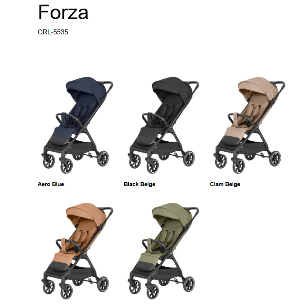 Carrello Forza Espresso Black купити легку прогулянкову коляску