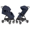 Carrello Forza CRL-5535 - легка прогулянкова коляска з автоматичним складанням, стильний міський візок • Aero Blue