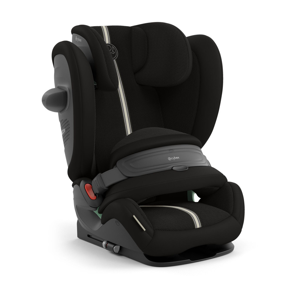 Cybex Pallas G3 - автокресло для ребенка (от 15 месяцев до 12 лет / 76 - 150 см) со столиком безопасности, установка по ходу движения, крепление ISOFIX и Top Tether • Moon Black Plus