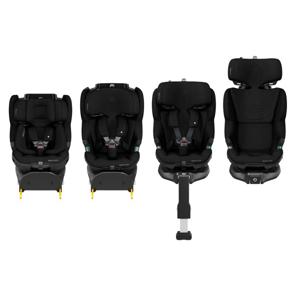 Maxi-Cosi Emerald 360 Pro - висувне, поворотне дитяче автокрісло (0 - 12років / 40 - 150 см / 0 - 36кг) • Authentic Black Maxi-Cosi Emerald 360 Pro - висувне, поворотне дитяче автокрісло (0 - 12років / 40 - 150 см / 0 - 36кг) • Authentic Black