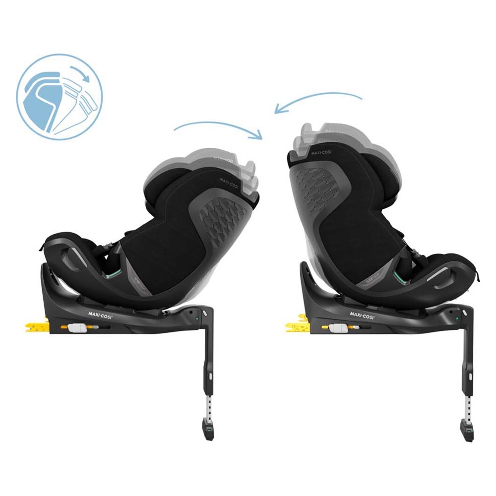 Maxi-Cosi Emerald 360 Pro - висувне, поворотне дитяче автокрісло (0 - 12років / 40 - 150 см / 0 - 36кг) • Authentic Black Maxi-Cosi Emerald 360 Pro - висувне, поворотне дитяче автокрісло (0 - 12років / 40 - 150 см / 0 - 36кг) • Authentic Black
