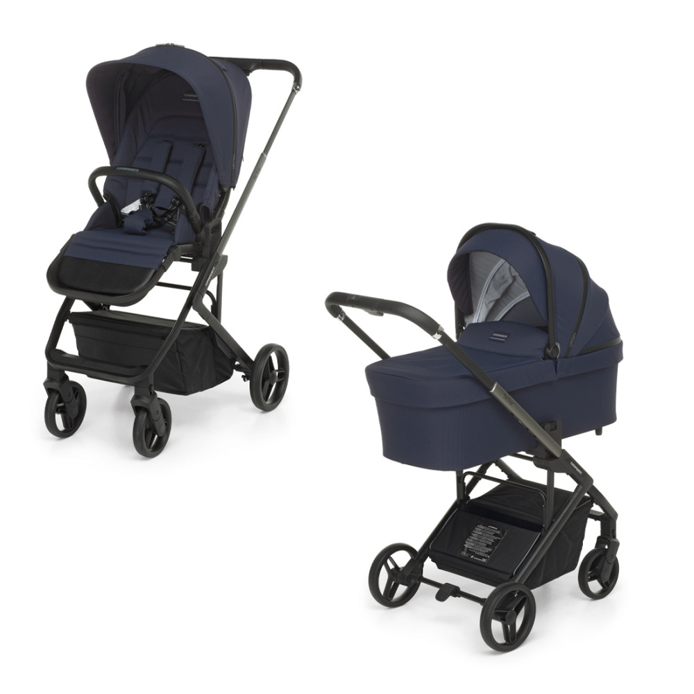 Foppapedretti TicToc Duo - детская коляска 2в1 • Navy