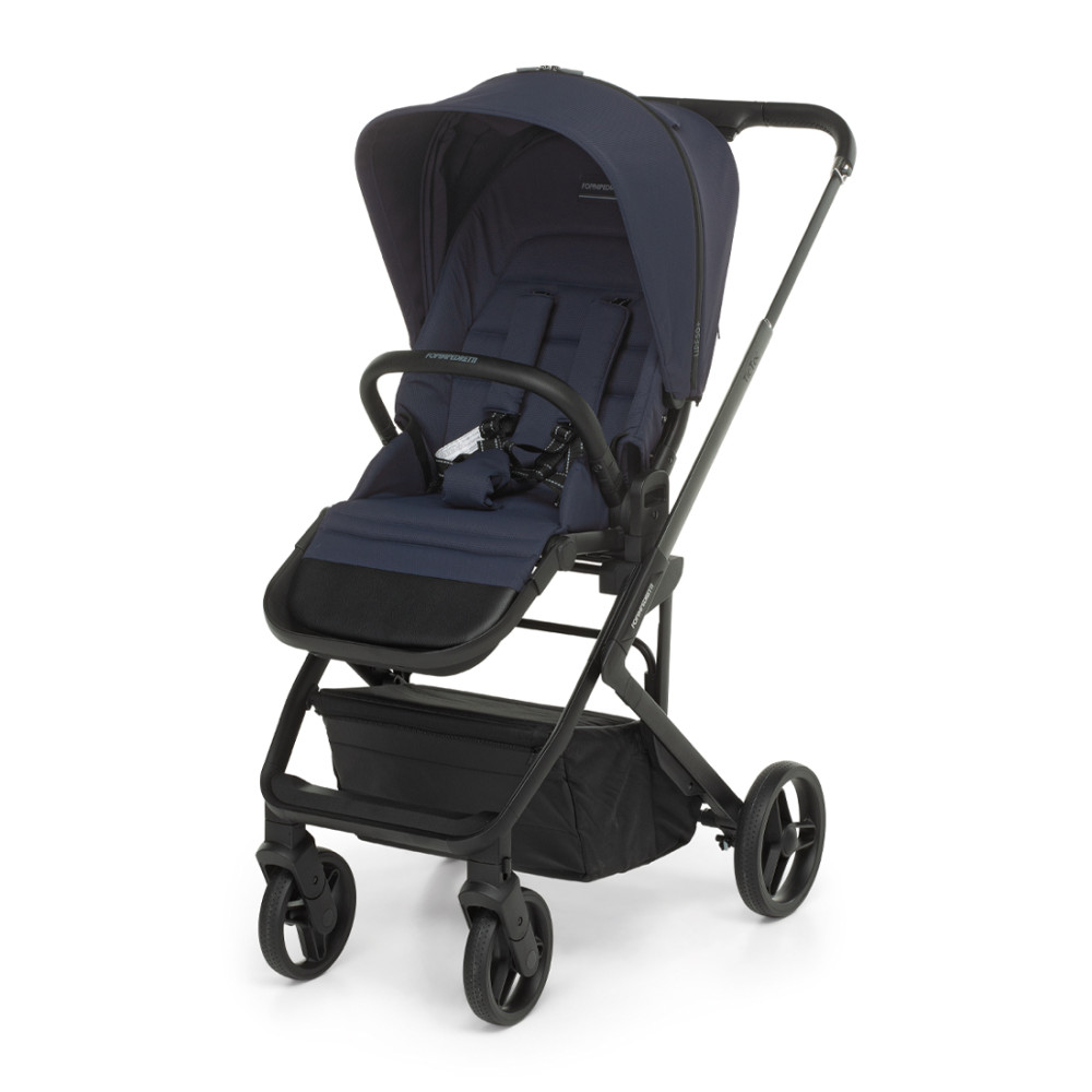 Foppapedretti TicToc - детская коляска 3в1 с автокреслом для новорожденного Disk Infant i-Size TicToc • Navy