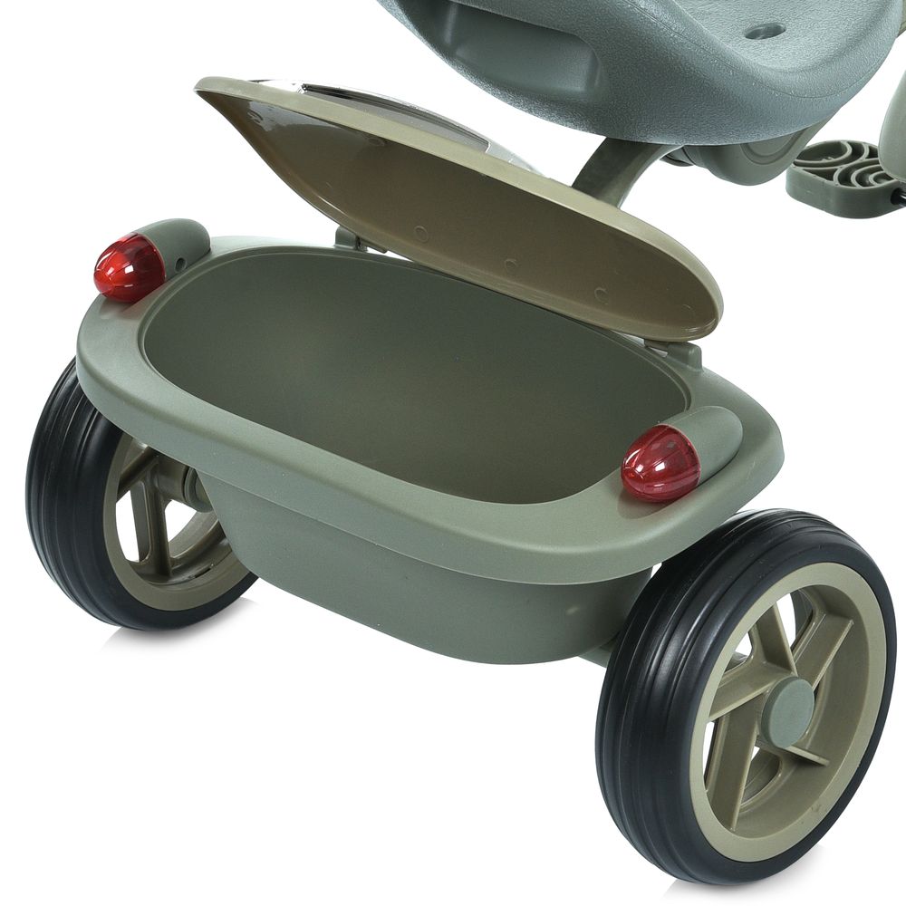 Turbo Trike MT 1037 - дитячий триколісний велосипед, музичне оформлення, ліхтарик • Grey