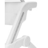 Carrello Alto CRL-10307 - стільчик для годування на коліщатках, шезлонг для немовля, функція гойдалки працює від мережі та батарейок, пульт ДК, дуга з іграшками, м'який вкладиш • Chrome Grey