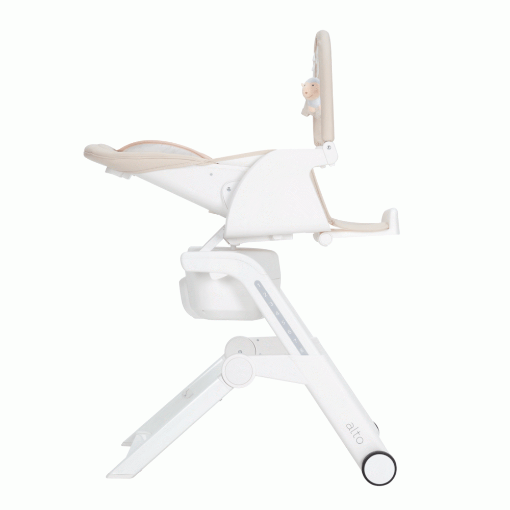 Carrello Alto CRL-10307 - стільчик для годування на коліщатках, шезлонг для немовля, функція гойдалки працює від мережі та батарейок, пульт ДК, дуга з іграшками, м'який вкладиш • Chrome Grey Carrello Alto CRL-10307 - стільчик для годування на коліщатках, шезлонг для немовля, функція гойдалки працює від мережі та батарейок, пульт ДК, дуга з іграшками, м'який вкладиш • Chrome Grey