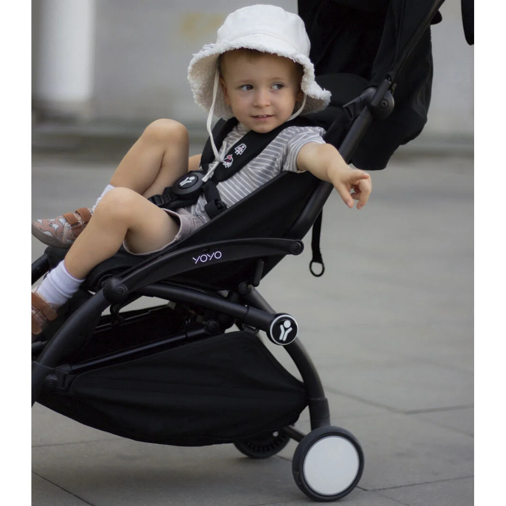 Stokke YOYO 6+ - комплект текстилю (капюшон, додаткова м'яка вкладка) • Black Stokke YOYO 6+ - комплект текстилю (капюшон, додаткова м'яка вкладка) • Black