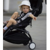 Stokke YOYO 6+ - комплект текстилю (капюшон, додаткова м'яка вкладка) • Black