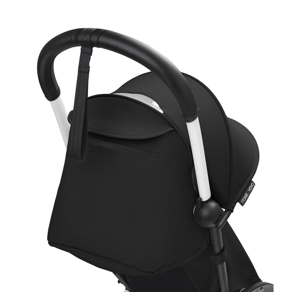 Stokke YOYO 6+ - комплект текстилю (капюшон, додаткова м'яка вкладка) • Black Stokke YOYO 6+ - комплект текстилю (капюшон, додаткова м'яка вкладка) • Black