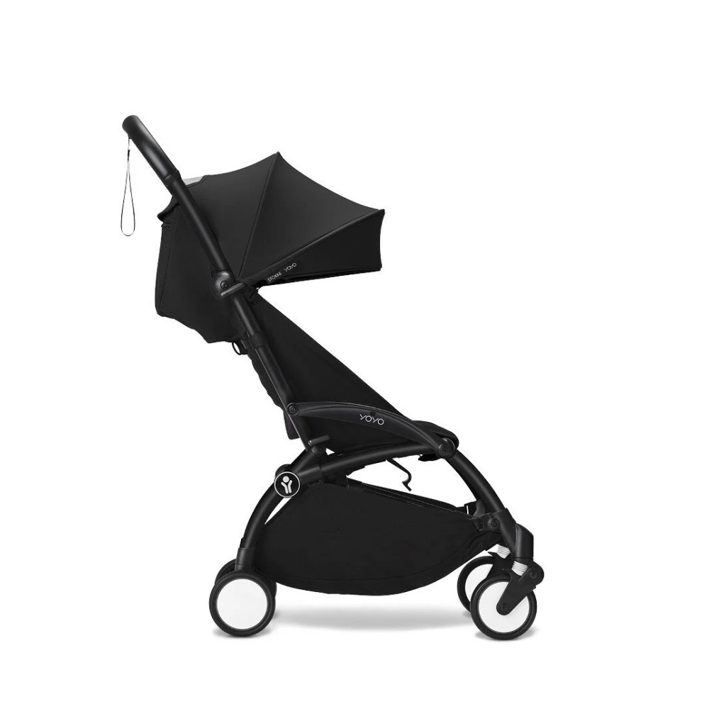 Stokke YOYO 6+ - комплект текстилю (капюшон, додаткова м'яка вкладка) • Black Stokke YOYO 6+ - комплект текстилю (капюшон, додаткова м'яка вкладка) • Black