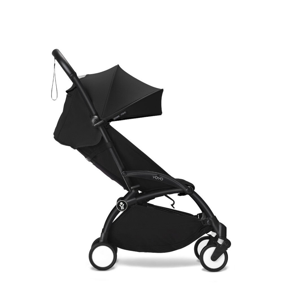 Stokke YOYO 6+ - комплект текстилю (капюшон, додаткова м'яка вкладка) • Black Stokke YOYO 6+ - комплект текстилю (капюшон, додаткова м'яка вкладка) • Black