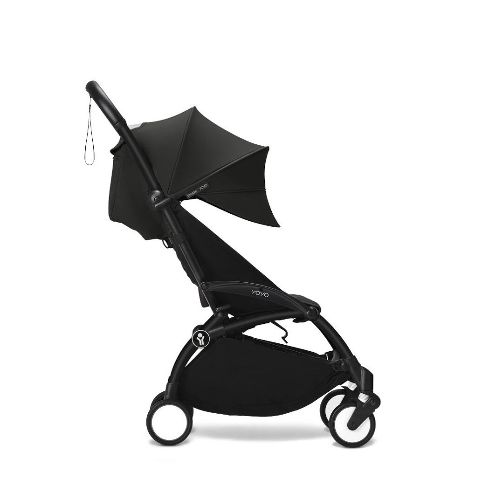 Stokke YOYO 6+ - комплект текстилю (капюшон, додаткова м'яка вкладка) • Black Stokke YOYO 6+ - комплект текстилю (капюшон, додаткова м'яка вкладка) • Black