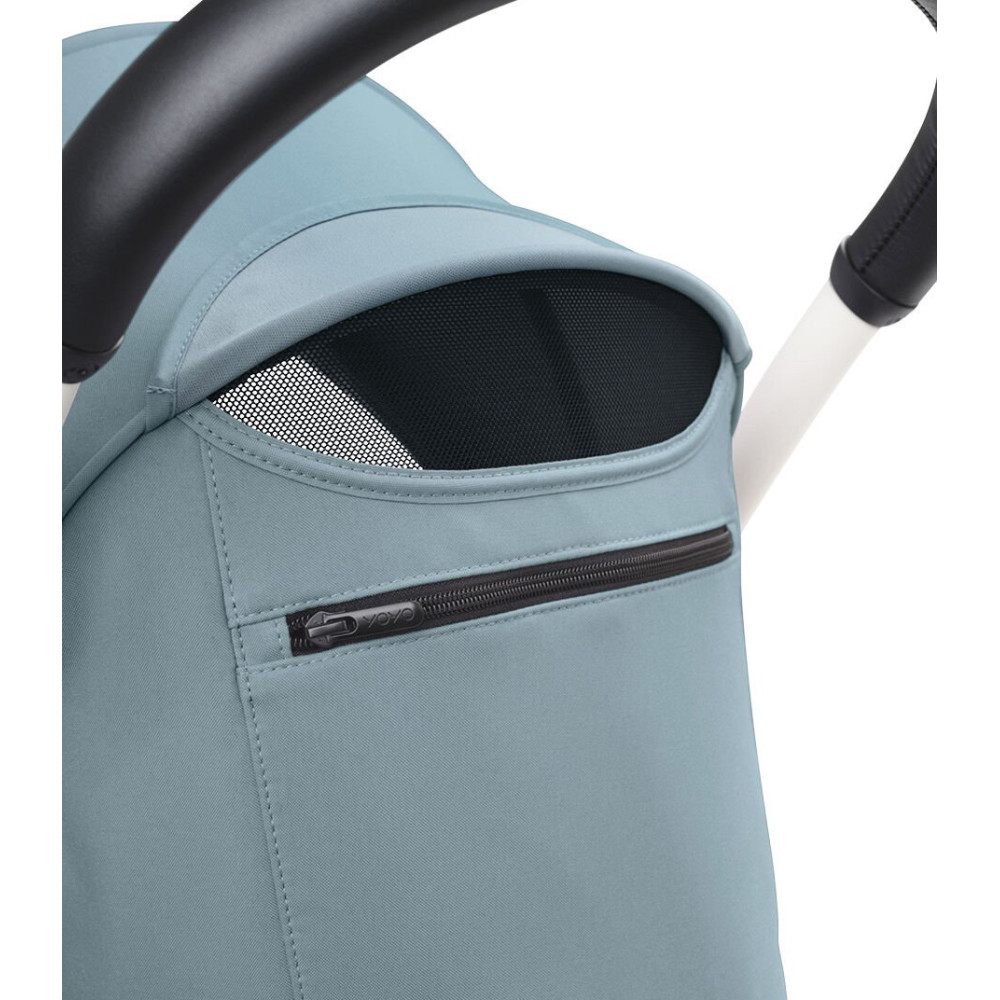 Stokke YOYO 6+ - комплект текстилю (капюшон, додаткова м'яка вкладка) • Aqua