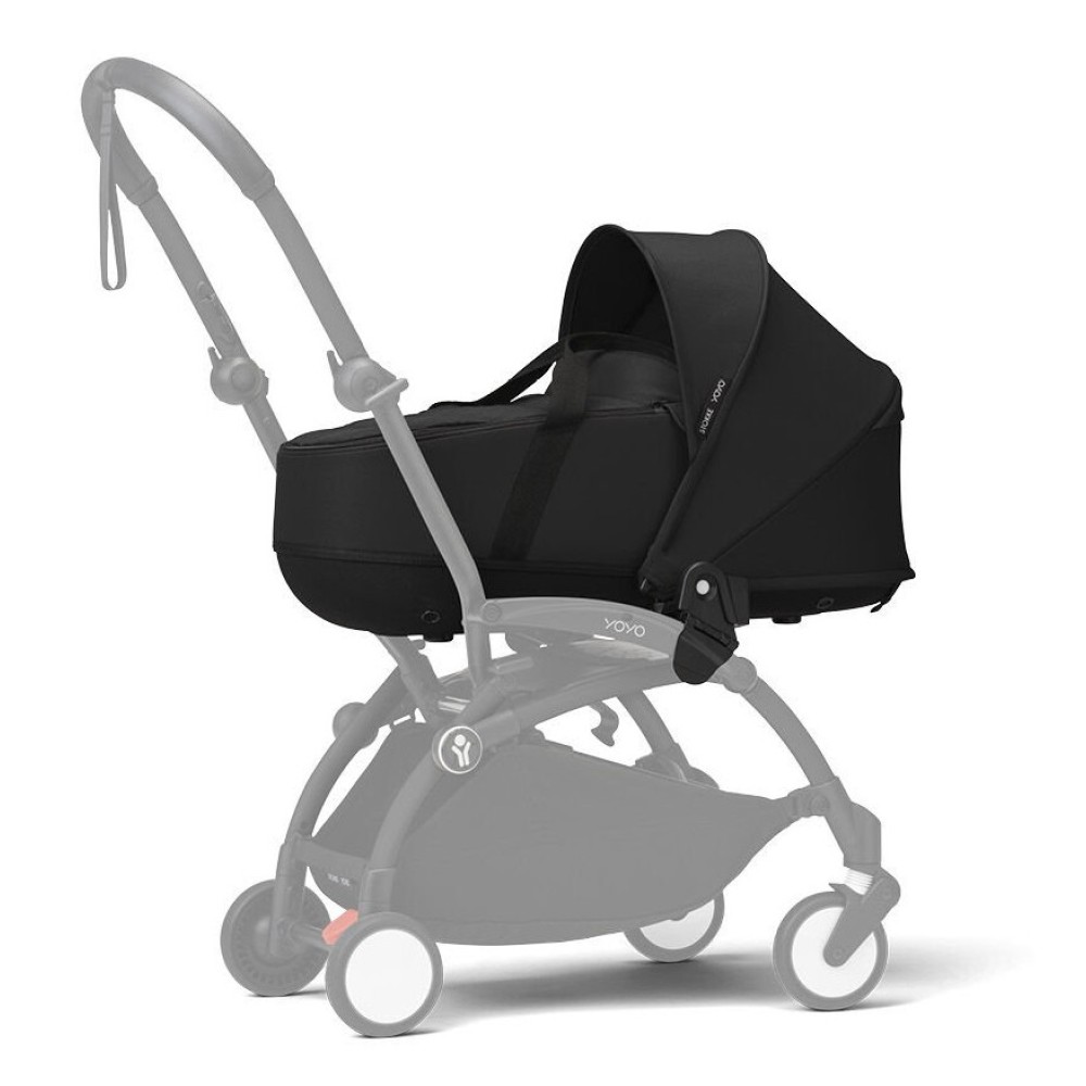 Люлька Stokke YOYO для новорождённого Black