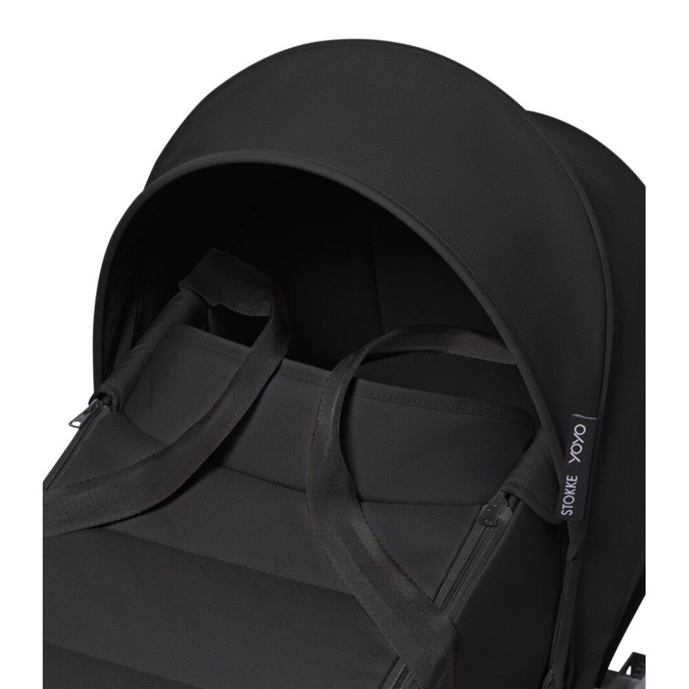 Люлька Stokke YOYO для новорождённого Black