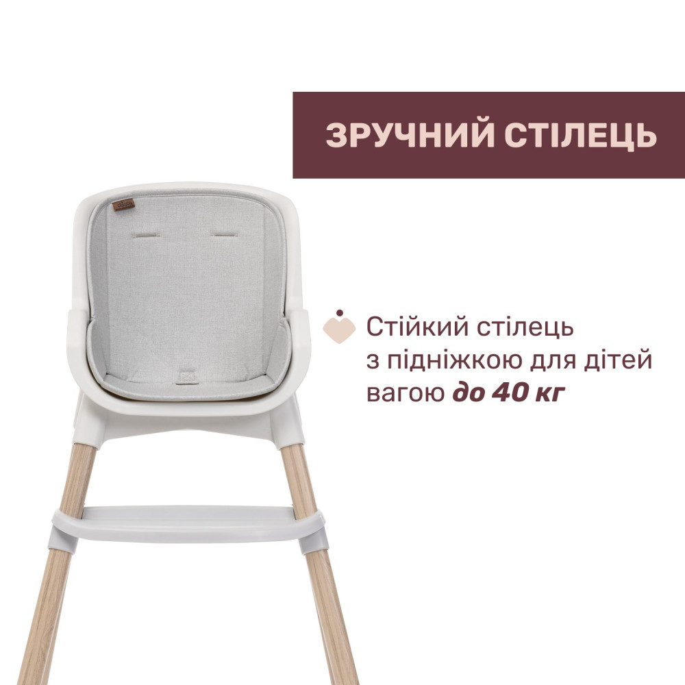 Стільчик для годування 3 в 1 Chicco Polly Plus Стільчик для годування 3 в 1 Chicco Polly Plus