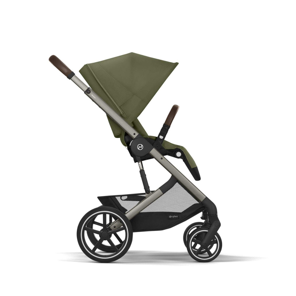 Cybex Balios S Lux 2025 - дитяча коляска 2в1, всесезонний візок, з великими колесами, телескопічне регулювання ручки, великий кошик до 10 кг • TPE Moss Green Cybex Balios S Lux 2025 - дитяча коляска 2в1, всесезонний візок, з великими колесами, телескопічне регулювання ручки, великий кошик до 10 кг • TPE Moss Green