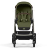 Cybex Balios S Lux 2025 - дитяча коляска 2в1, всесезонний візок, з великими колесами, телескопічне регулювання ручки, великий кошик до 10 кг • TPE Moss Green
